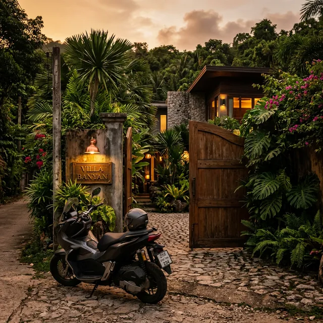 Cash delivery to villa on Koh Phangan